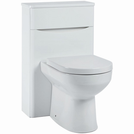 Scudo Bella 500mm WC Unit in High Gloss White