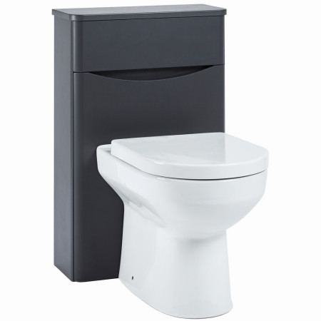 Scudo Bella 500mm WC Unit in Matt Grey