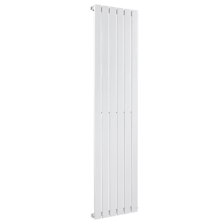 Scudo Bravo 1600 x 408mm Vertical Single Designer Radiator in White
