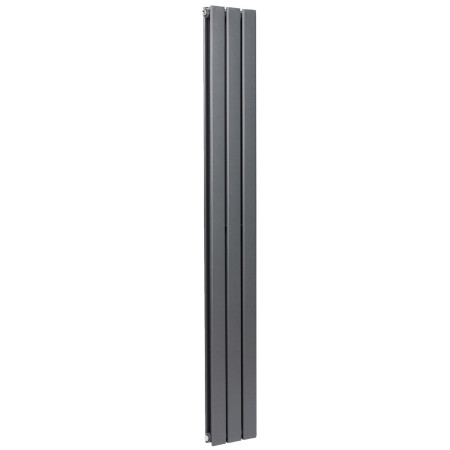 Scudo Bravo 1800 x 204mm Vertical Double Designer Radiator in Anthracite