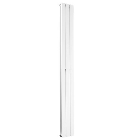 Scudo Bravo 1800 x 204mm Vertical Double Designer Radiator in White