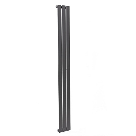Scudo Bravo 1800 x 204mm Vertical Single Designer Radiator in Anthracite