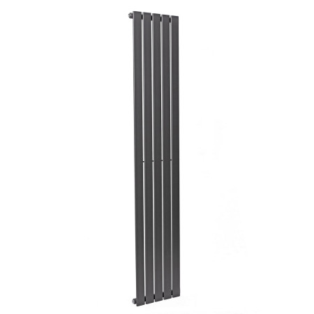 Scudo Bravo 1800 x 340mm Vertical Single Designer Radiator in Anthracite