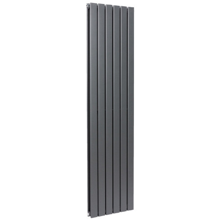 Scudo Bravo 1800 x 408mm Vertical Double Designer Radiator in Anthracite