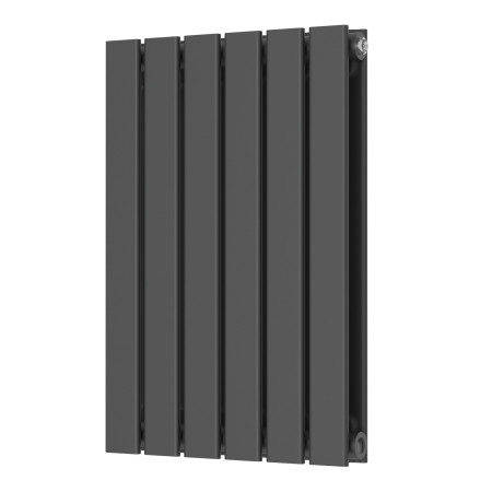 Scudo Bravo 600 x 410mm Horizontal Double Designer Radiator in Anthracite