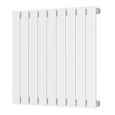 Scudo Bravo 600 x 614mm Horizontal Single Designer Radiator in White