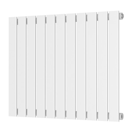 Scudo Bravo 600 x 750mm Horizontal Single Designer Radiator in White