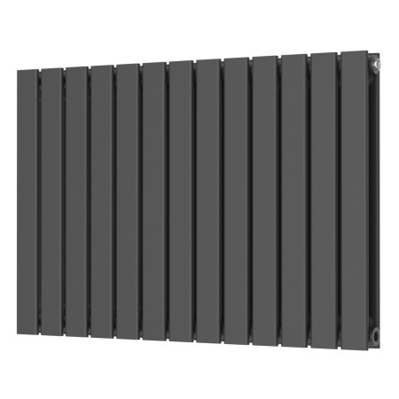 Scudo Bravo 600 x 886mm Horizontal Double Designer Radiator in Anthracite