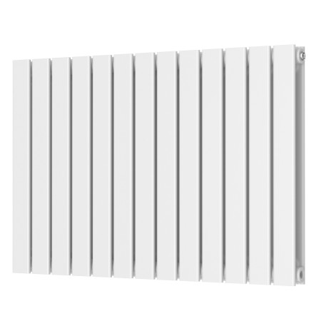 Scudo Bravo 600 x 886mm Horizontal Double Designer Radiator in White