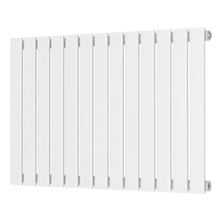 Scudo Bravo 600 x 886mm Horizontal Single Designer Radiator in White