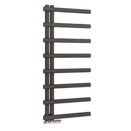 Scudo Carlo 1150 x 500mm Designer Towel Radiator in Carbon Anthracite