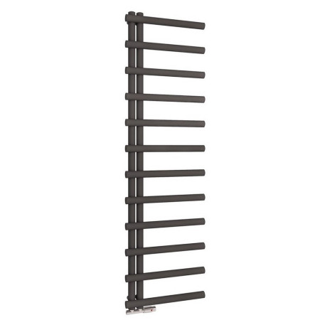 Scudo Carlo 1750 x 500mm Designer Towel Radiator in Carbon Anthracite