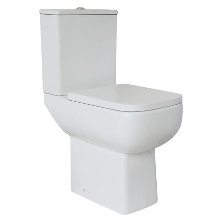 Scudo Choices 600 Close Coupled Comfort Height Open Back Pan and Seat