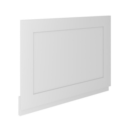 CLASSICA-ENDPANEL700-CHWTE Scudo Classica 700mm End Bath Panel in Silk Chalk White