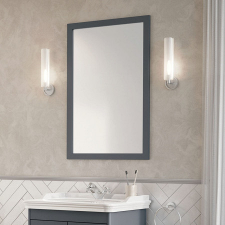 CLASSICA-MIRROR-CHARGREY Scudo Classica Bathroom Mirror in Silk Charcoal Grey (2)