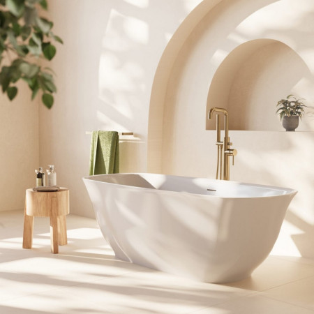 BATH-004 Scudo Coral 1700 x 750mm Freestanding Bath Lifestyle