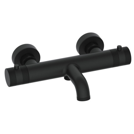 Scudo Core Black Wall Mounted Bath Shower Mixer