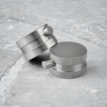 NU-019 Scudo Core Chrome Rigid Riser Shower Handle Options