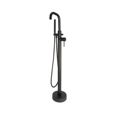 NU-017 Scudo Core Freestanding Bath Shower Mixer in Black