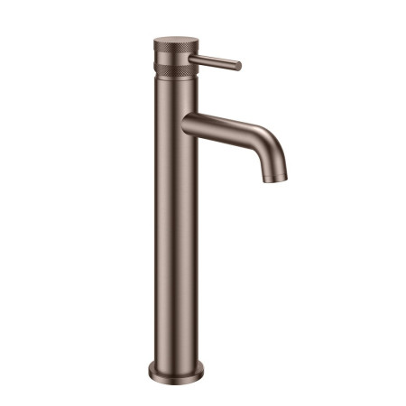 Scudo Core Tall Mono Basin Mixer in Brushed Bronze