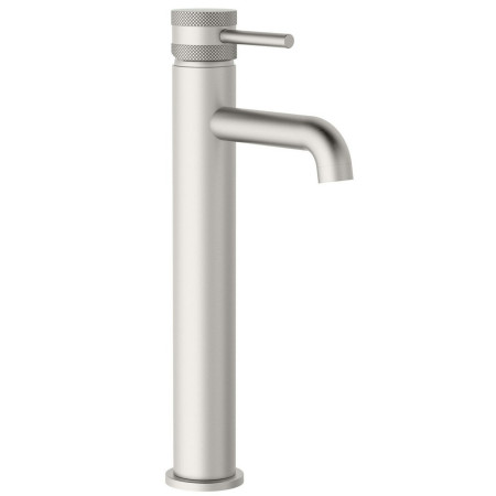 Scudo Core Tall Mono Basin Mixer in Brushed Nickel