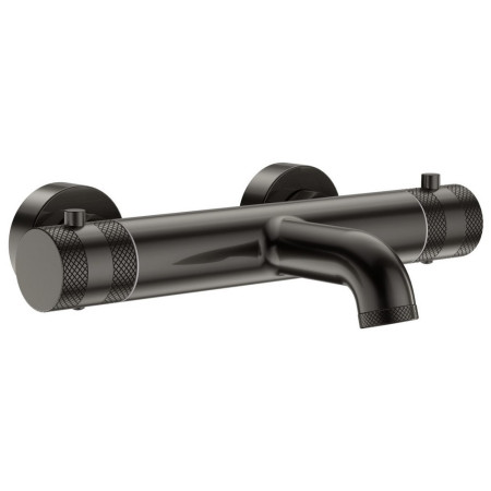 Scudo Core Wall Mounted Bath Filler in Gunmetal