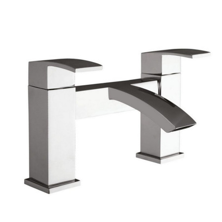 Scudo Descent Bath Filler in Chrome
