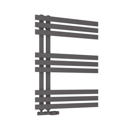 Scudo Elizabeth 800 x 600mm Designer Towel Radiator in Carbon Anthracite