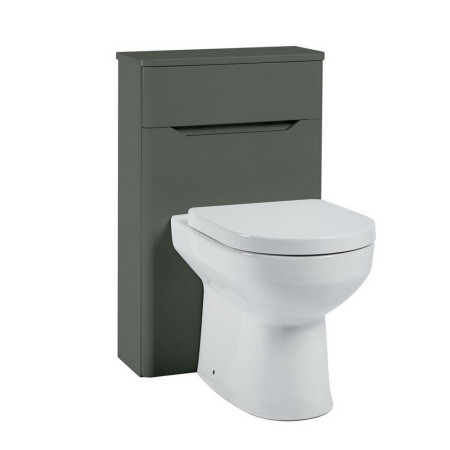 Scudo Ella 500mm WC Unit in Matt Anthracite