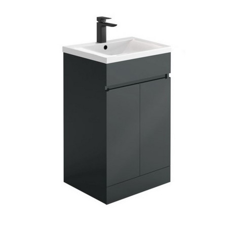 Scudo Empire 500mm Vanity Unit with Basin in Matt Anthracite