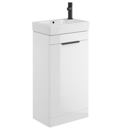 Scudo Esme 450mm Gloss White Cloakroom Vanity Unit and Basin