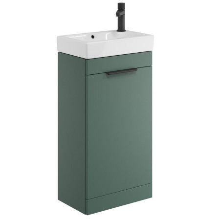 Scudo Esme 450mm Reed Green Cloakroom Vanity Unit and Basin