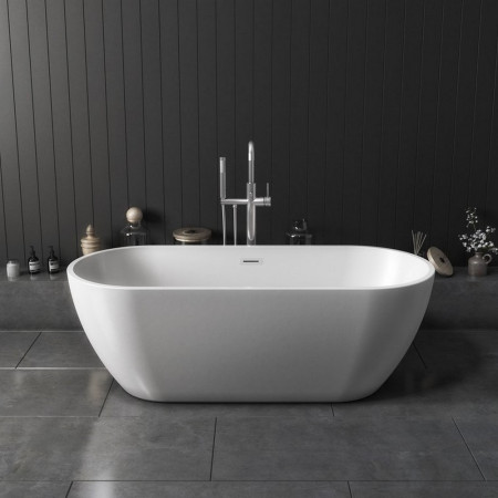 BATH-FORM Scudo Form 1650 x 700mm Freestanding Bath Lifestyle