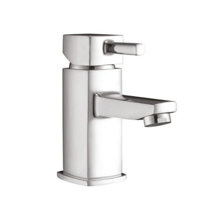 Scudo Forme Mono Basin Mixer with Push Waste in Chrome