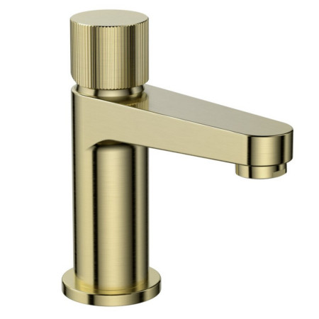 Scudo Koko Brushed Brass Mini Mono Basin Mixer