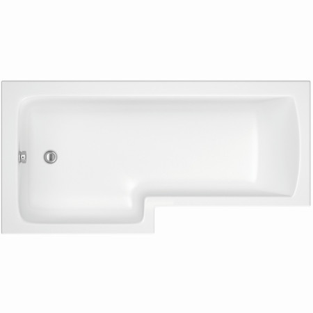 SHOWERBATH004-D Scudo L Shaped 1700 x 850mm Left Handed Shower Bath (1)
