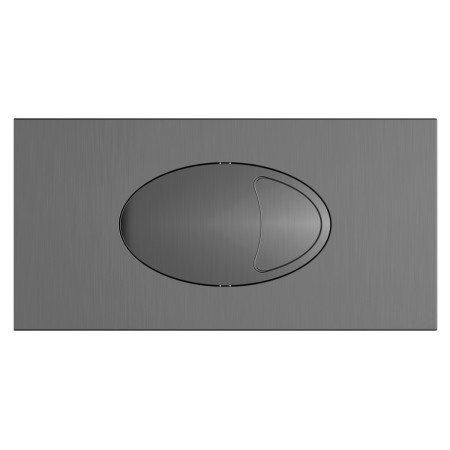 Scudo Large Gunmetal Dual Flush Plate and Access Panel