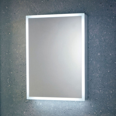Scudo Mia LED 500 x 700mm Single Door Mirror Cabinet