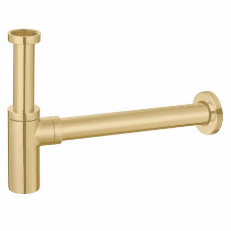 Scudo Minimalist Bottle Trap in Brushed Brass