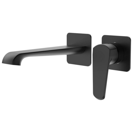 Scudo Montana Wall Mounted Bath Mixer in Black