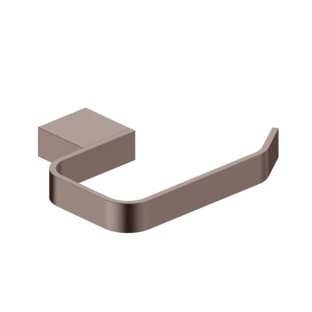 BRONZEACC-002 Scudo Monza Toilet Roll Holder in Brushed Bronze (1)