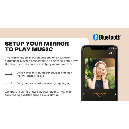 MIRROR004USB Scudo Mosca LED 500 x 700mm Bluetooth Mirror with Demister Pad and Shaver Socket (6)