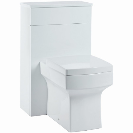MURO-WCUNIT-GWTE Scudo Muro 500mm WC Unit in Gloss White (1)