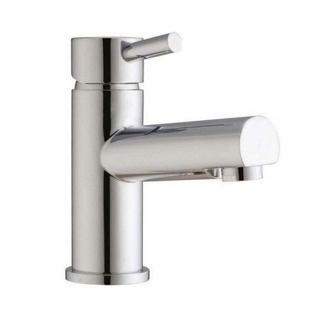 Scudo Premier Mono Basin Mixer with Push Waste in Chrome