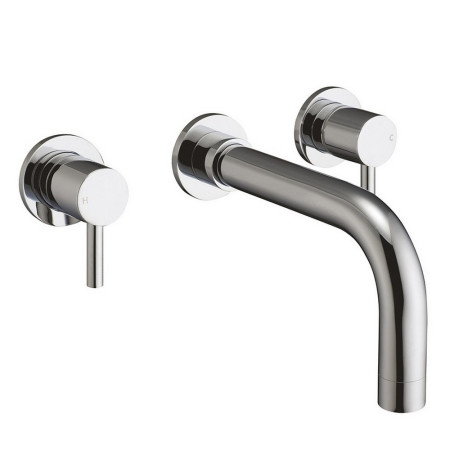 TAP251L Scudo Premier Wall Mounted Basin Mixer in Chrome (1)