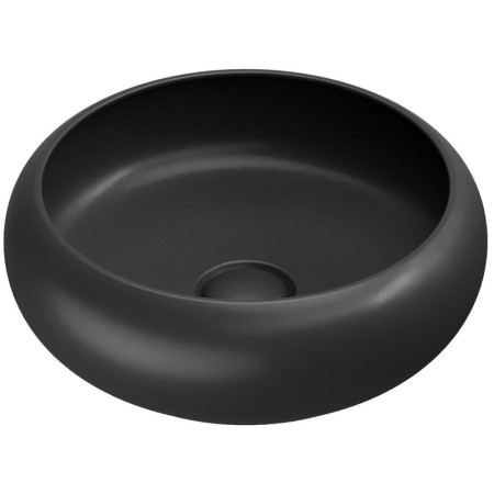Scudo Riviera 360mm Countertop Black Rounded Basin