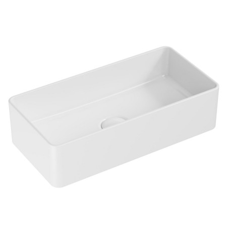 Scudo Riviera 460mm Countertop White Rectangular Basin