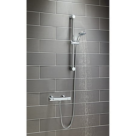 Scudo Round Thermostatic Shower Set One