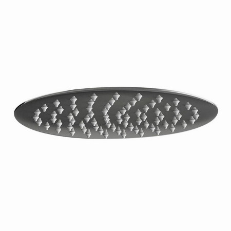 Scudo Rounded 200mm Shower Head in Chrome