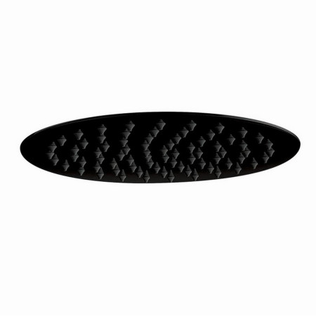 BLACK014ORB Scudo Rounded 300mm Shower Head in Black (1)